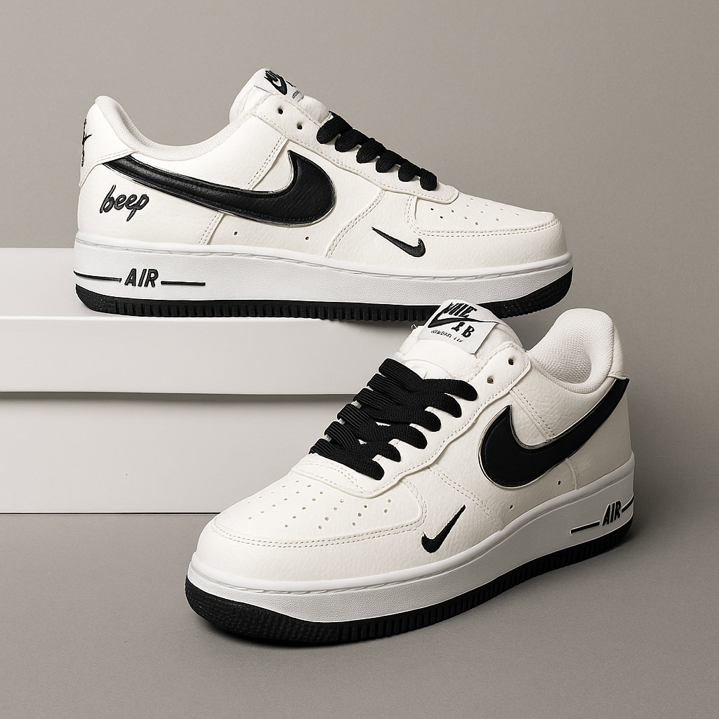 Nike Air Force 1 -Keep Fresh White Black